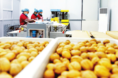 喜迎“兩節” 垣曲縣精制小米暢銷市場